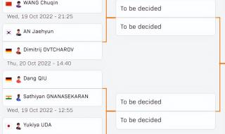 WTT乒乓球赛2022赛程 WTT乒乓球赛2022赛程